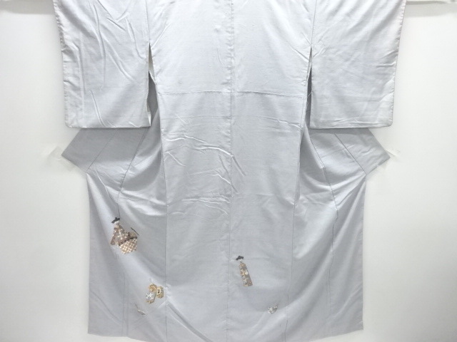 Japanese Kimono / Tsumugi Omeshi Silk